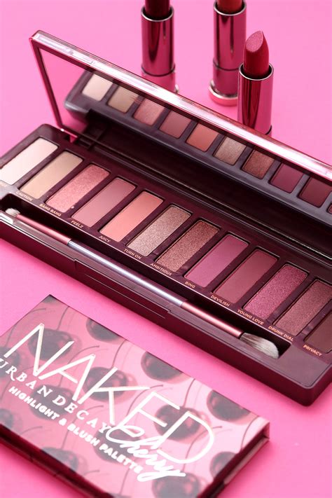 naked palette cherry|Urban Decay Naked Cherry Eyeshadow Palette Review